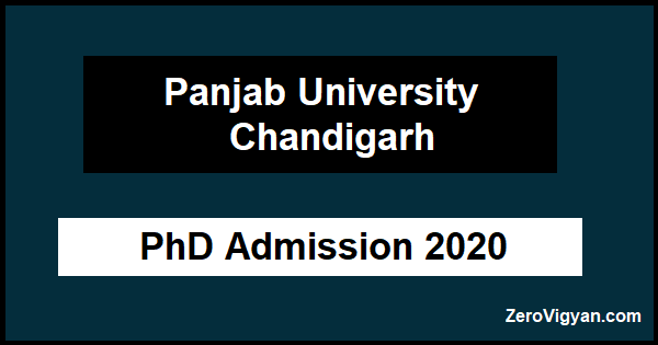 phd guidelines panjab university