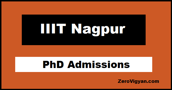 IIIT Nagpur PhD Admissions