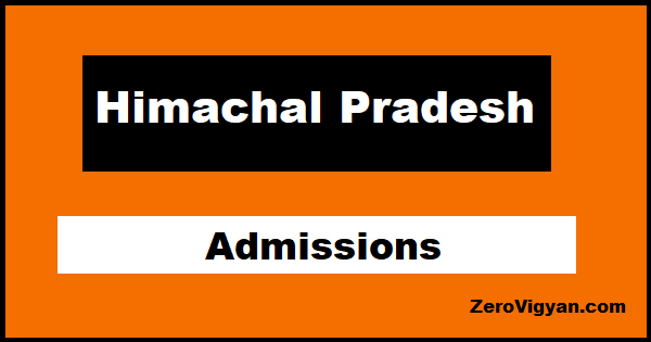 Admissions In Himachal Pradesh » Zero Vigyan