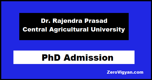 RPCAU PhD Admission