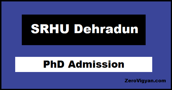 phd application form in dehradun