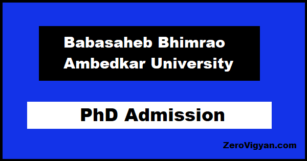 BBAU PhD Admission