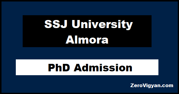 SSJ University Almora PhD Admission