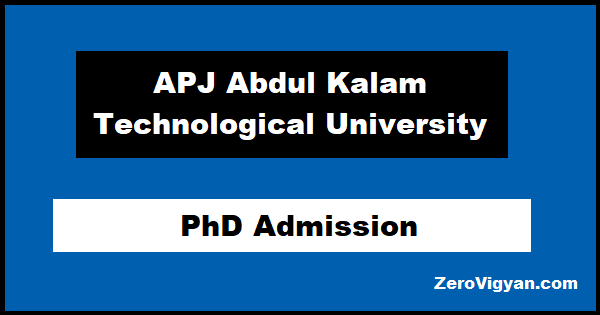 part time phd admission 2022 in kerala