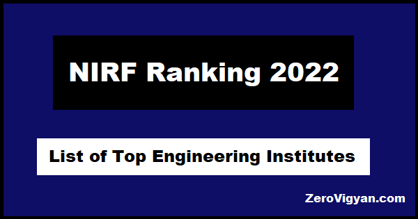 NIRF India Engineering Ranking