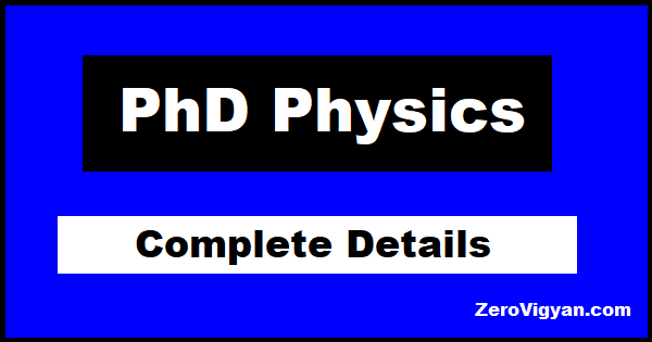 PhD Physics