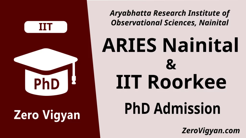 ARIES Nainital PhD Admission
