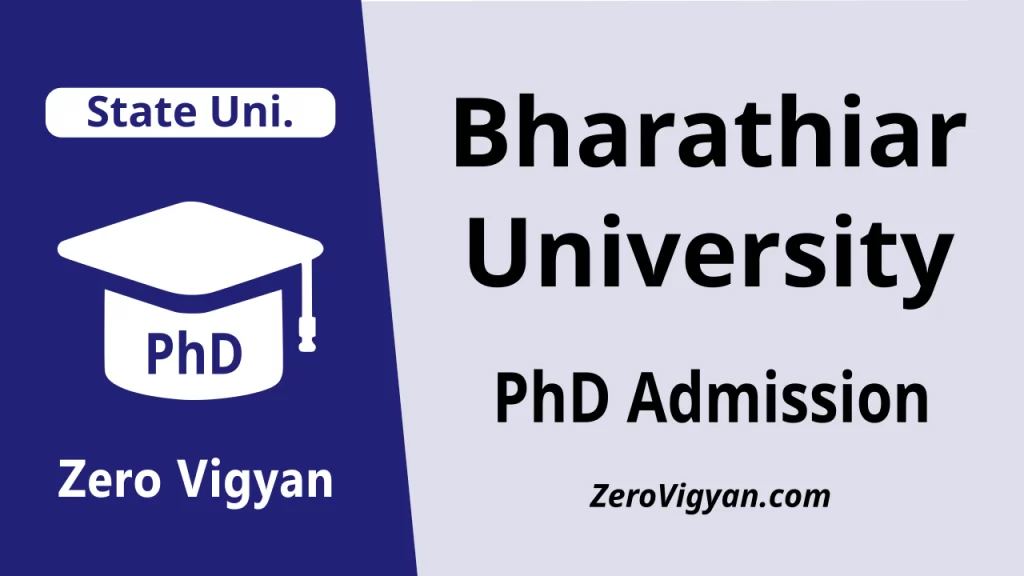 part time phd bharathiar university