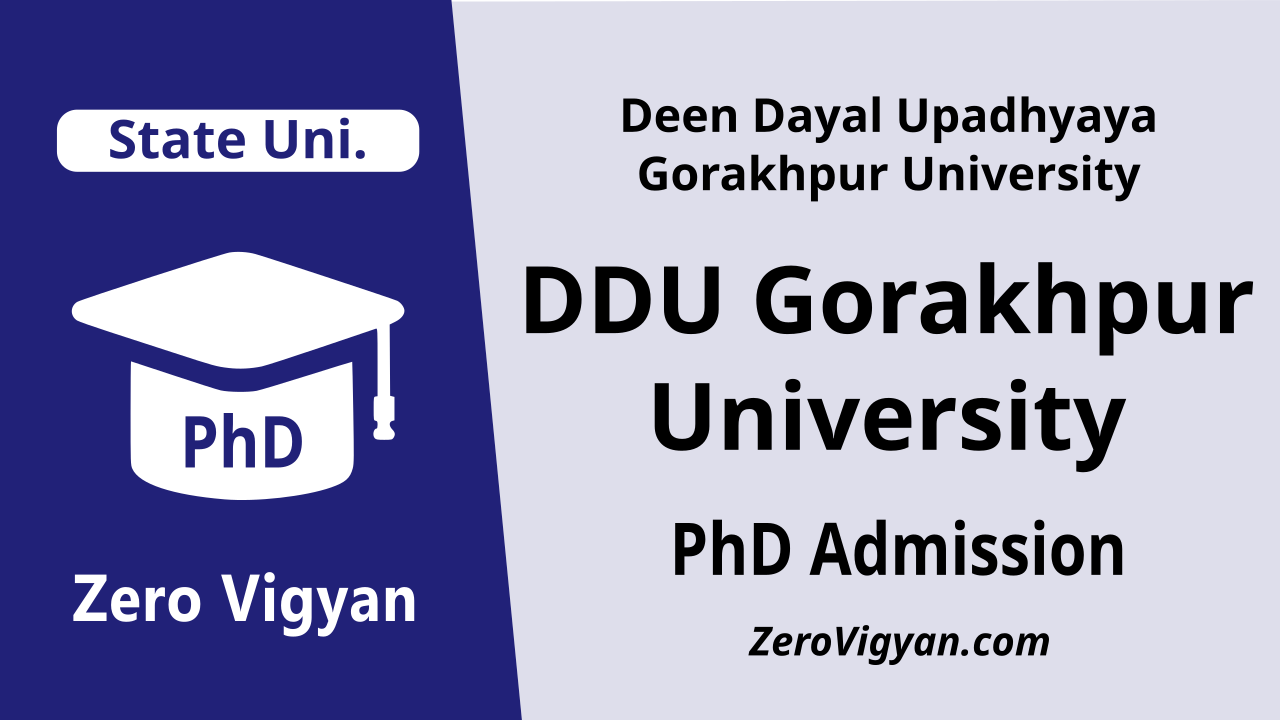 phd distance education colleges in gorakhpur