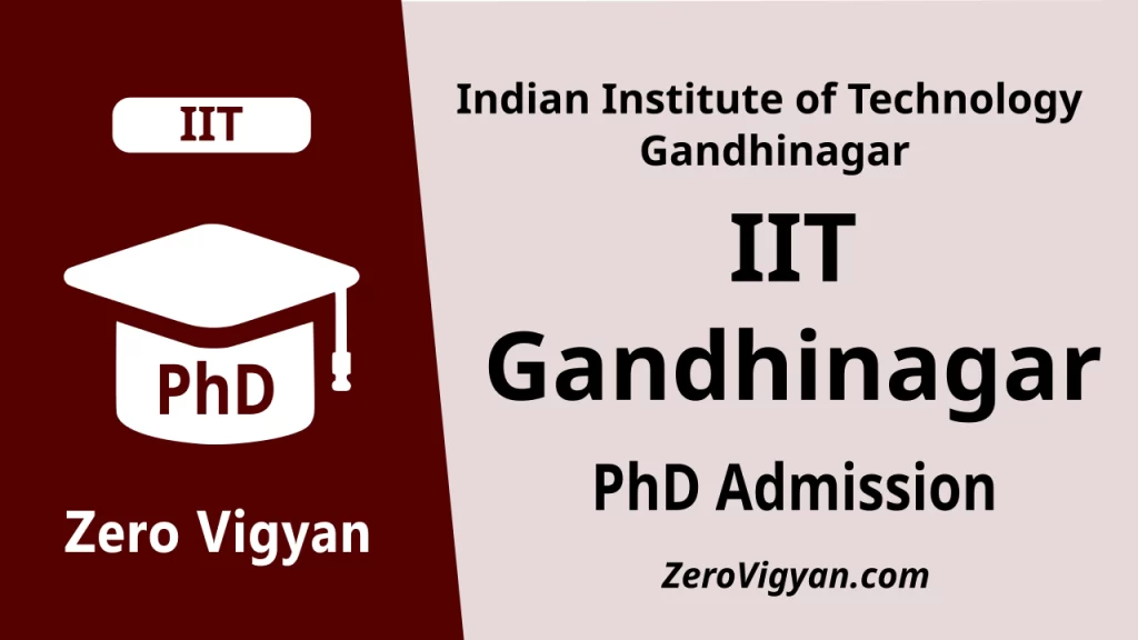 IIT Gandhinagar PhD Admission