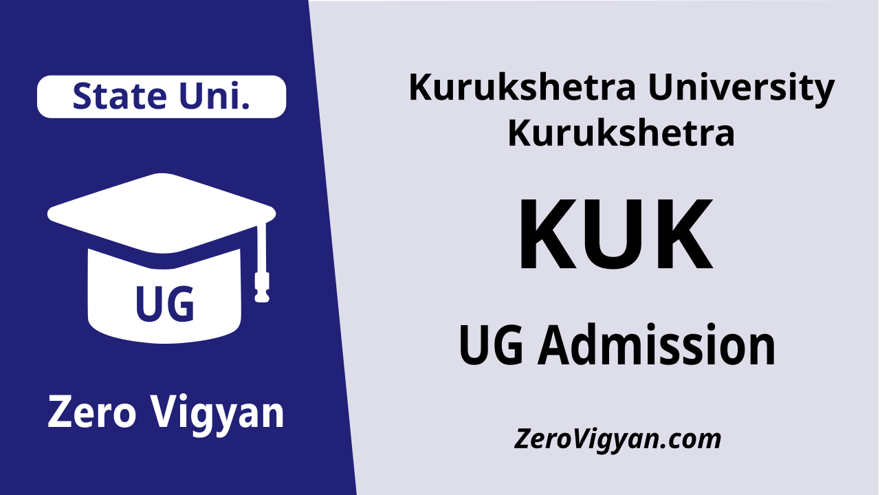 Kurukshetra University - KUK UG & Integrated Program Admission 2023-24 ...