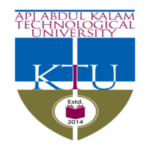 APJ Abdul Kalam Technological University Logo