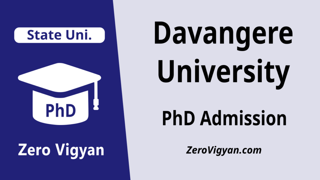 Davangere University PhD Admission