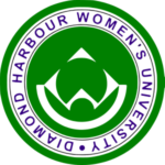 Diamond Harbour Women's University Logo