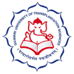 Gujarat University of Transplantation Sciences Logo