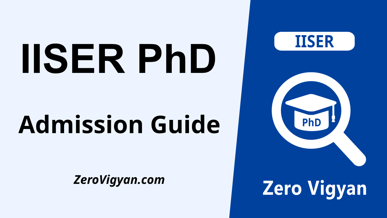 IISER PhD Admission Guide