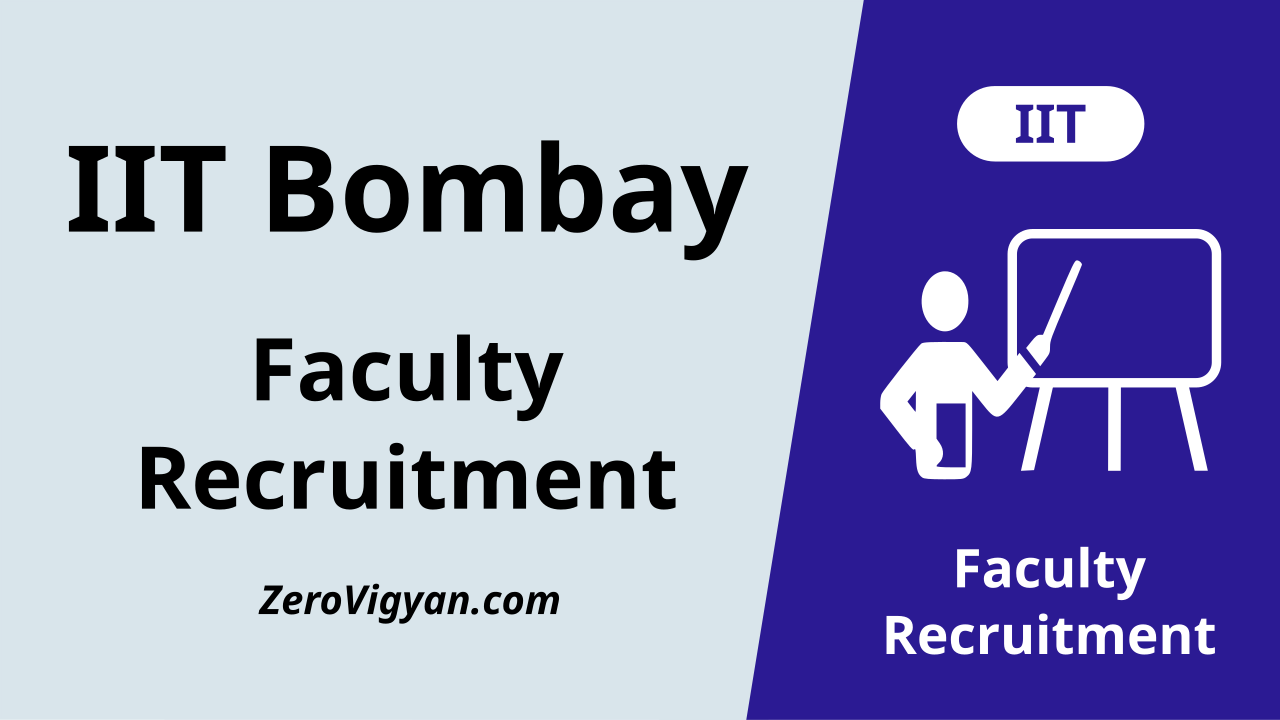 IIT Bombay Faculty Recruitment