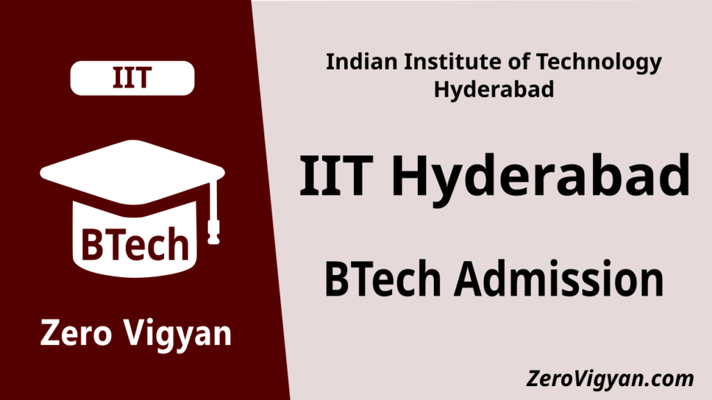 IIT Hyderabad BTech Admission