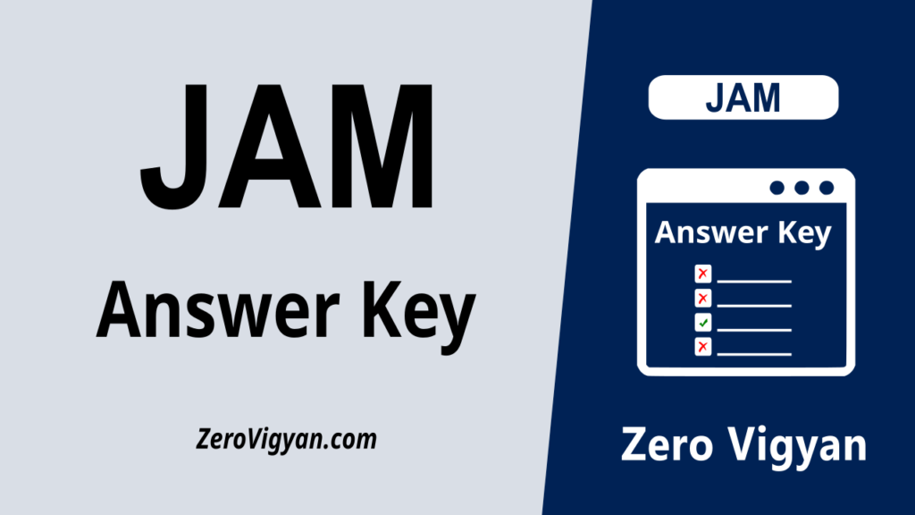 JAM Answer Key