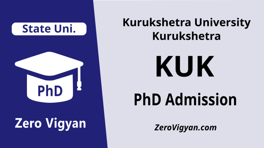 KUK PhD Admission