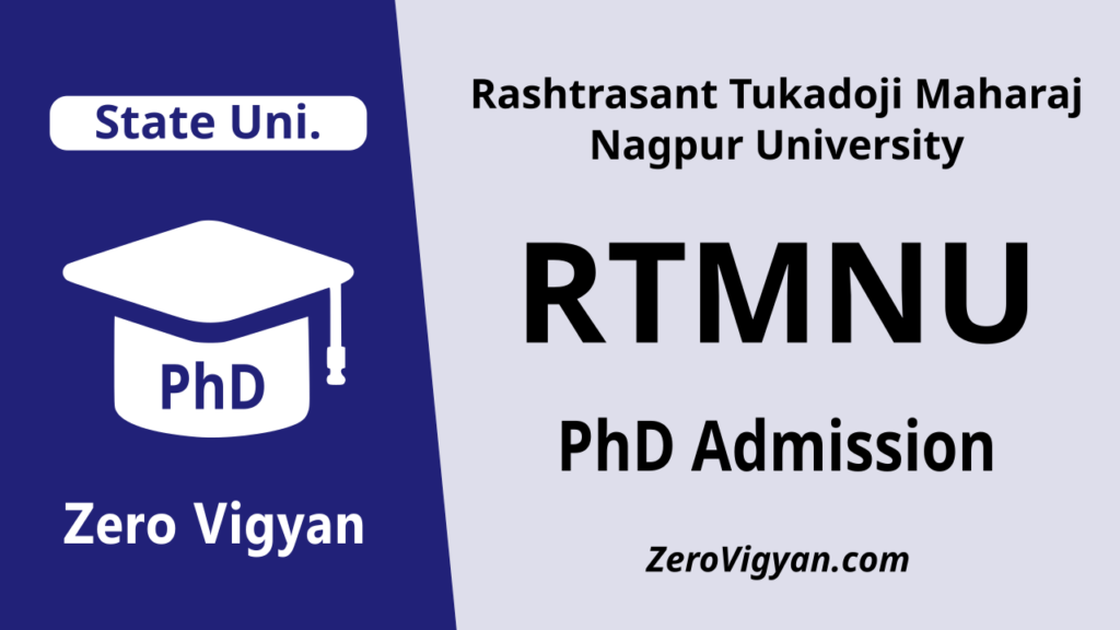 RTMNU PhD Admission