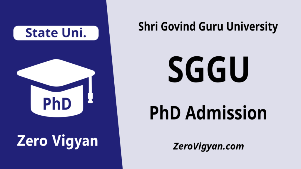 SGGU PhD Admission